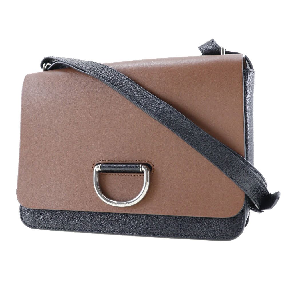 Burberry Brown Leather Shoulder Bag (Pre-Owned) Size ONE SIZE - 3 Thumbnail