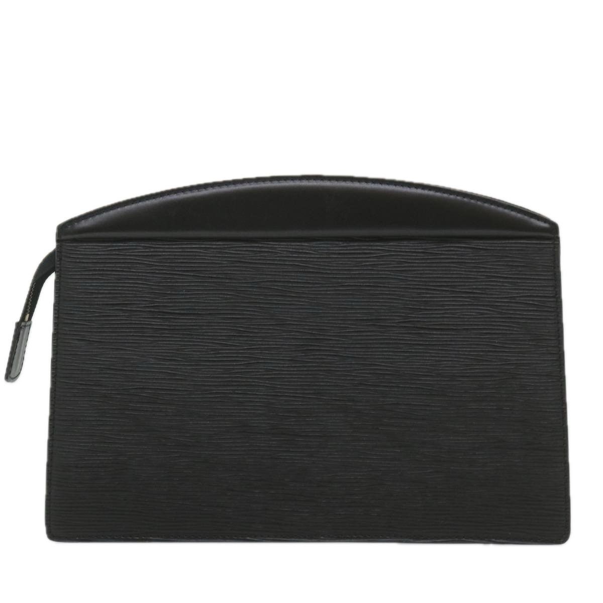 Louis Vuitton Trousse Pochette Black Leather Clutch Bag (Pre-Owned) Size ONE SIZE - 2 Thumbnail