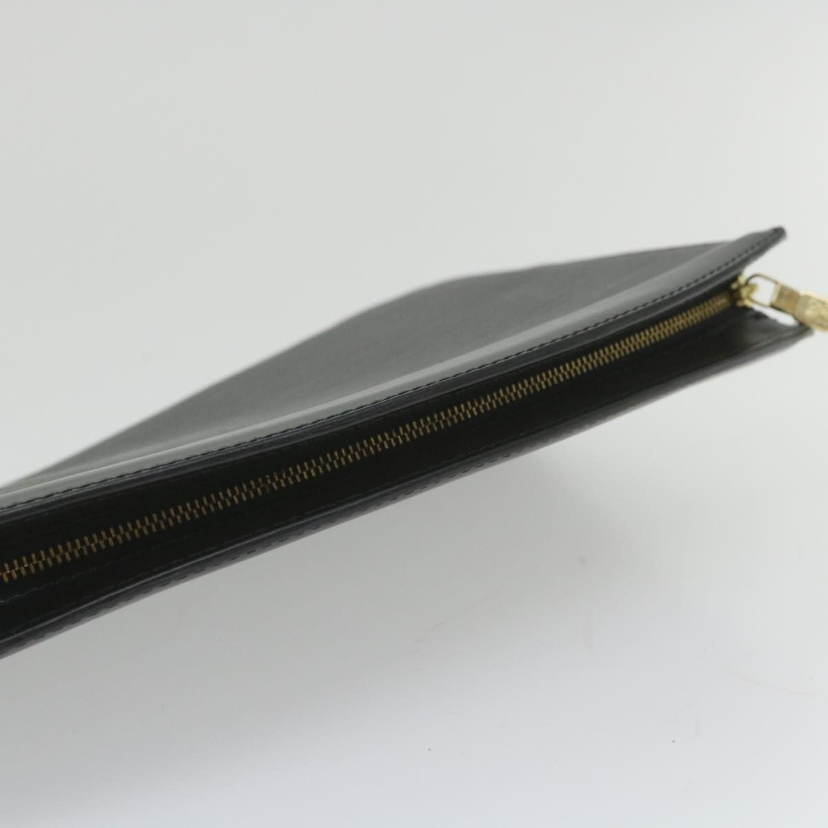 Louis Vuitton Trousse Pochette Black Leather Clutch Bag (Pre-Owned) Size ONE SIZE - 4 Thumbnail