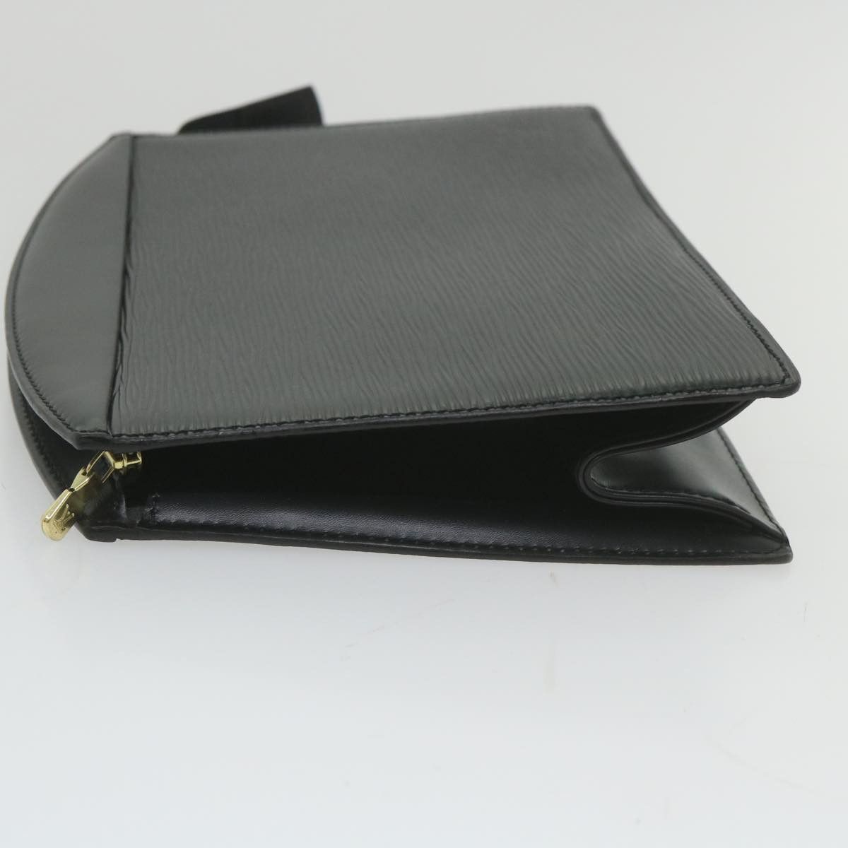 Louis Vuitton Trousse Pochette Black Leather Clutch Bag (Pre-Owned) Size ONE SIZE - 9 Thumbnail