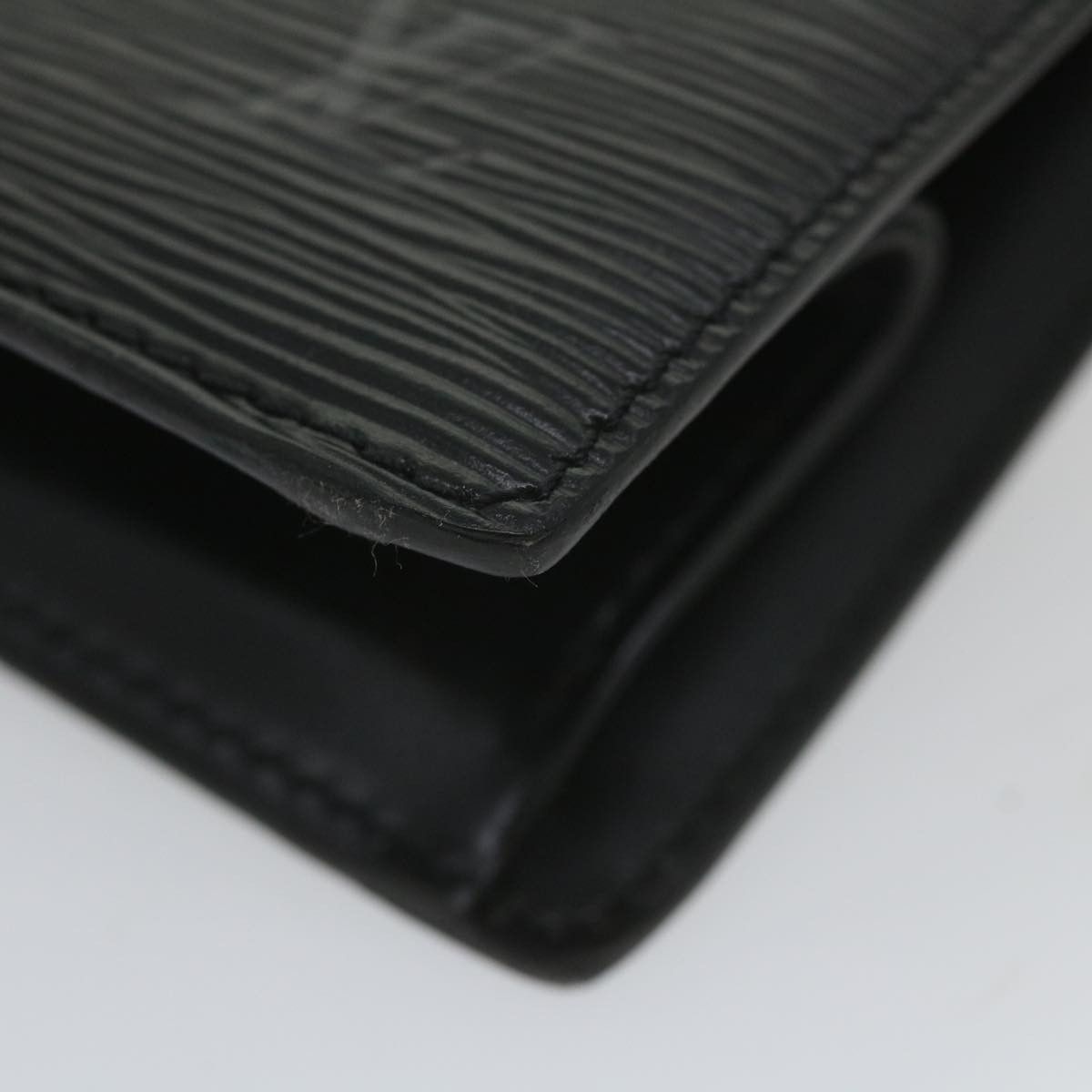 Louis Vuitton Trousse Pochette Black Leather Clutch Bag (Pre-Owned) Size ONE SIZE - 10 Thumbnail