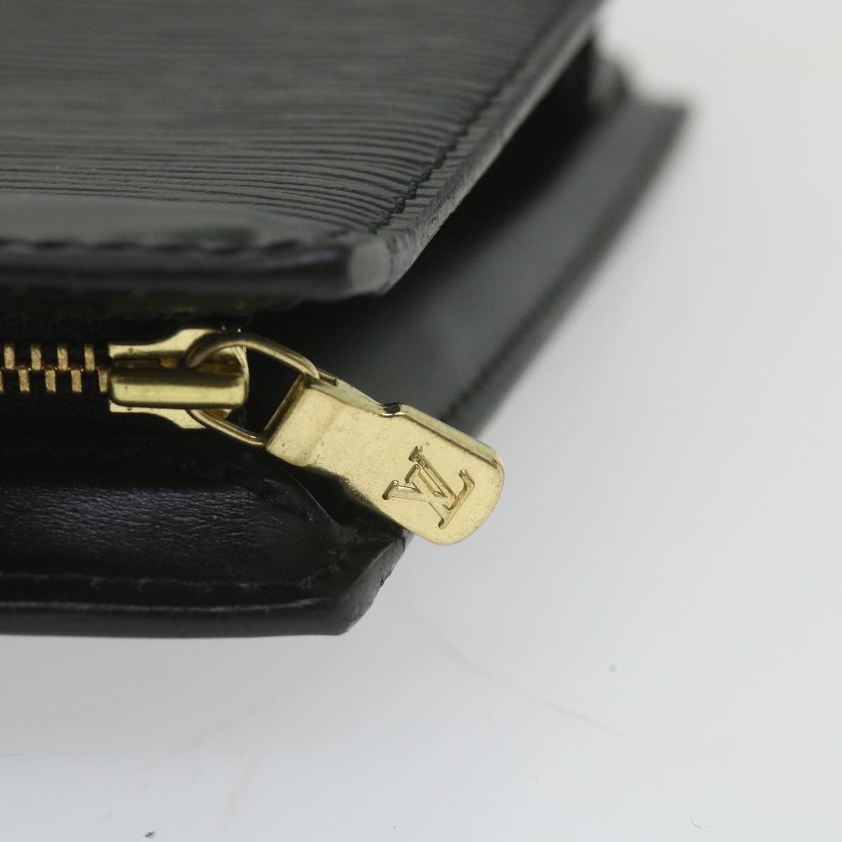 Louis Vuitton Trousse Pochette Black Leather Clutch Bag (Pre-Owned) Size ONE SIZE - 7 Thumbnail