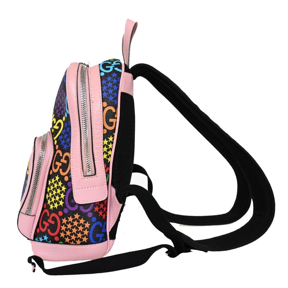 Gucci Psychedelic Multicolour Canvas Backpack Bag (Pre-Owned) Size ONE SIZE - 11 Thumbnail