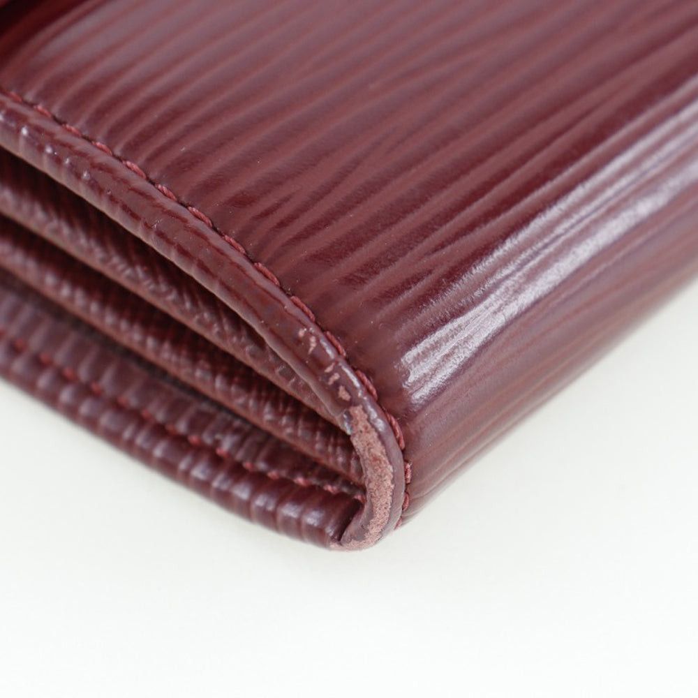 Louis Vuitton Sarah Red Leather Wallet (Pre-Owned) Size ONE SIZE - 3 Thumbnail