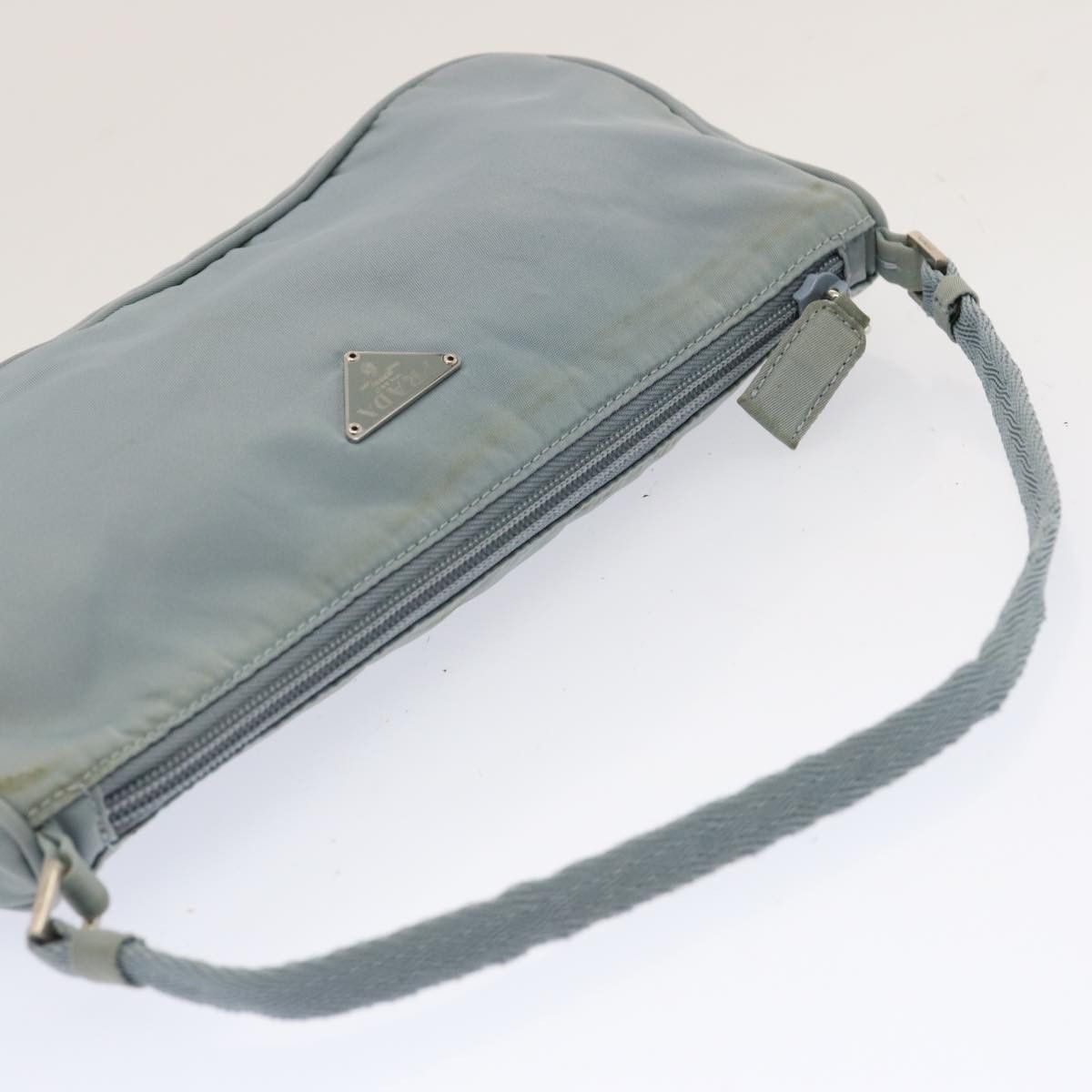 Prada Blue Synthetic Clutch Bag (Pre-Owned) Size ONE SIZE - 4 Thumbnail