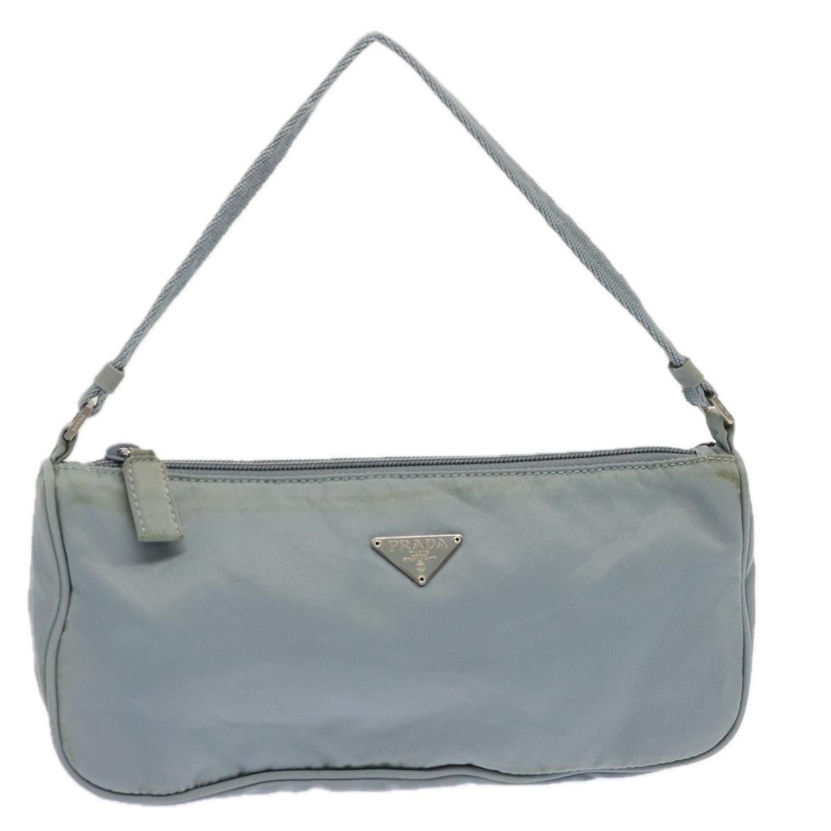 Prada Blue Synthetic Clutch Bag (Pre-Owned) Size ONE SIZE - 11 Thumbnail