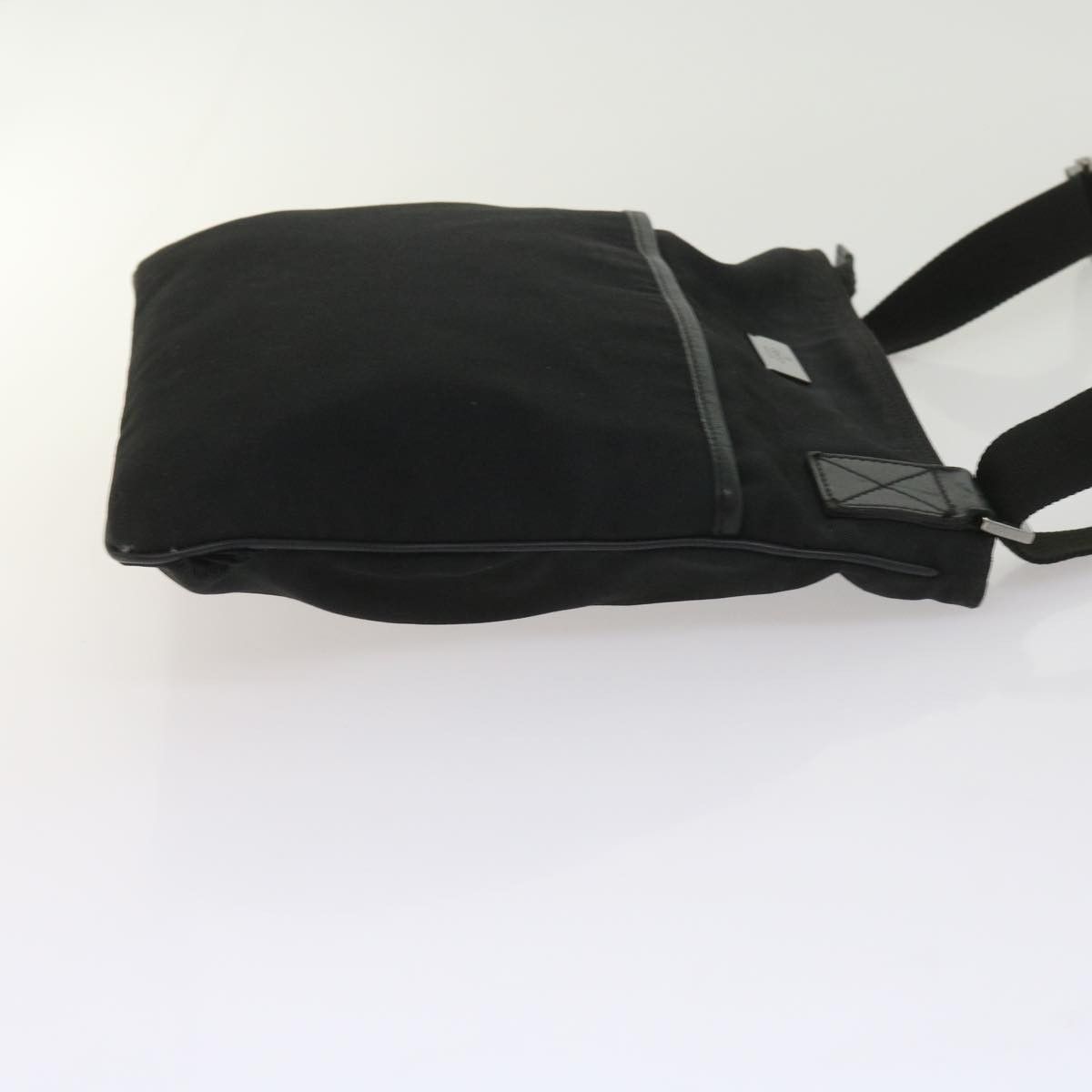 Gucci Black Canvas Shoulder Bag (Pre-Owned) Size ONE SIZE - 10 Thumbnail