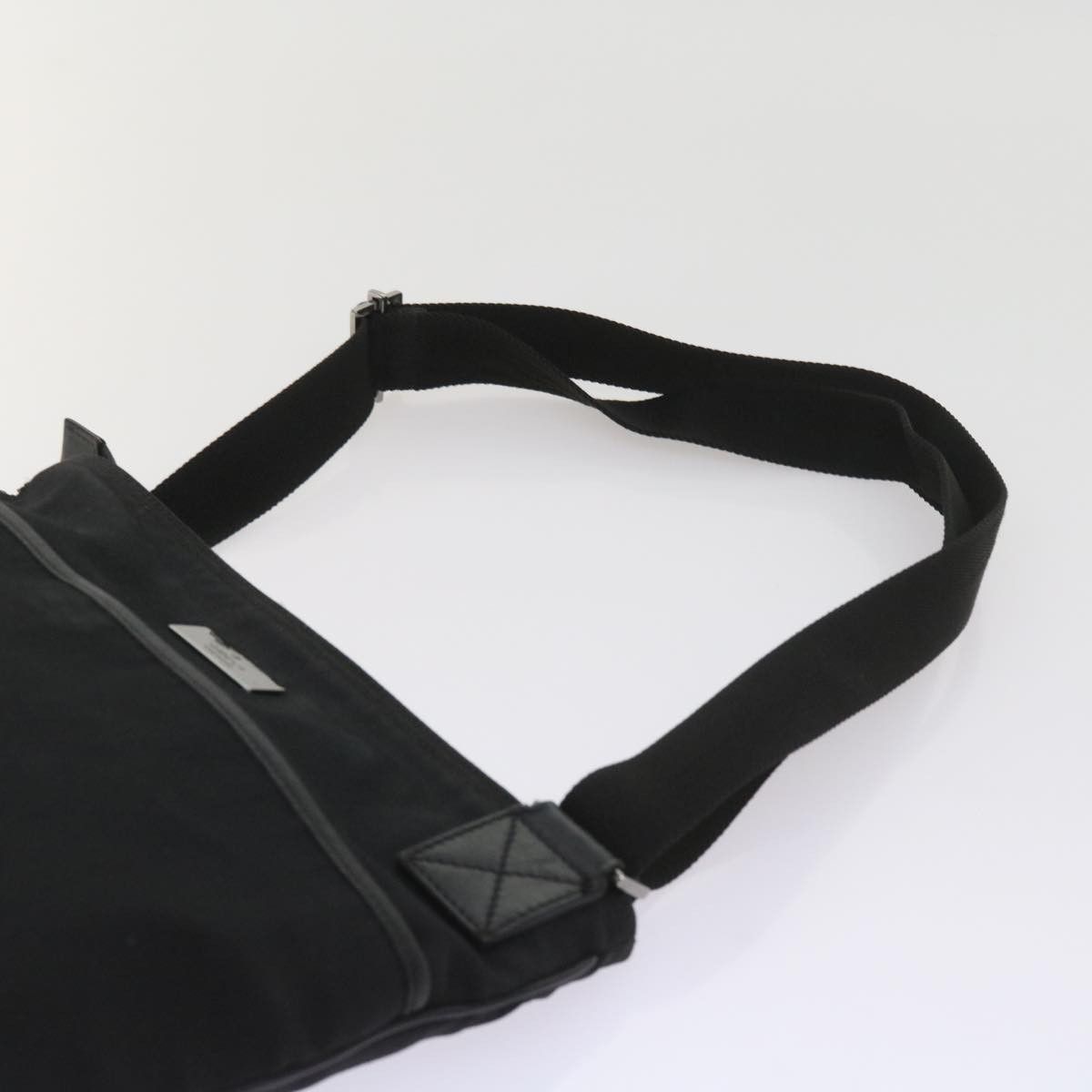Gucci Black Canvas Shoulder Bag (Pre-Owned) Size ONE SIZE - 14 Thumbnail