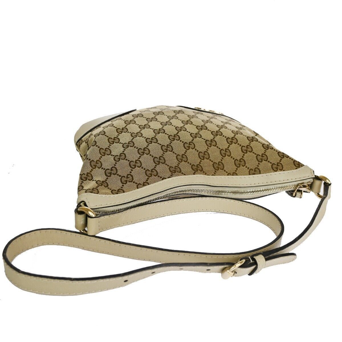 Gucci Gg Canvas Beige Canvas Shoulder Bag (Pre-Owned) Size ONE SIZE - 5 Thumbnail