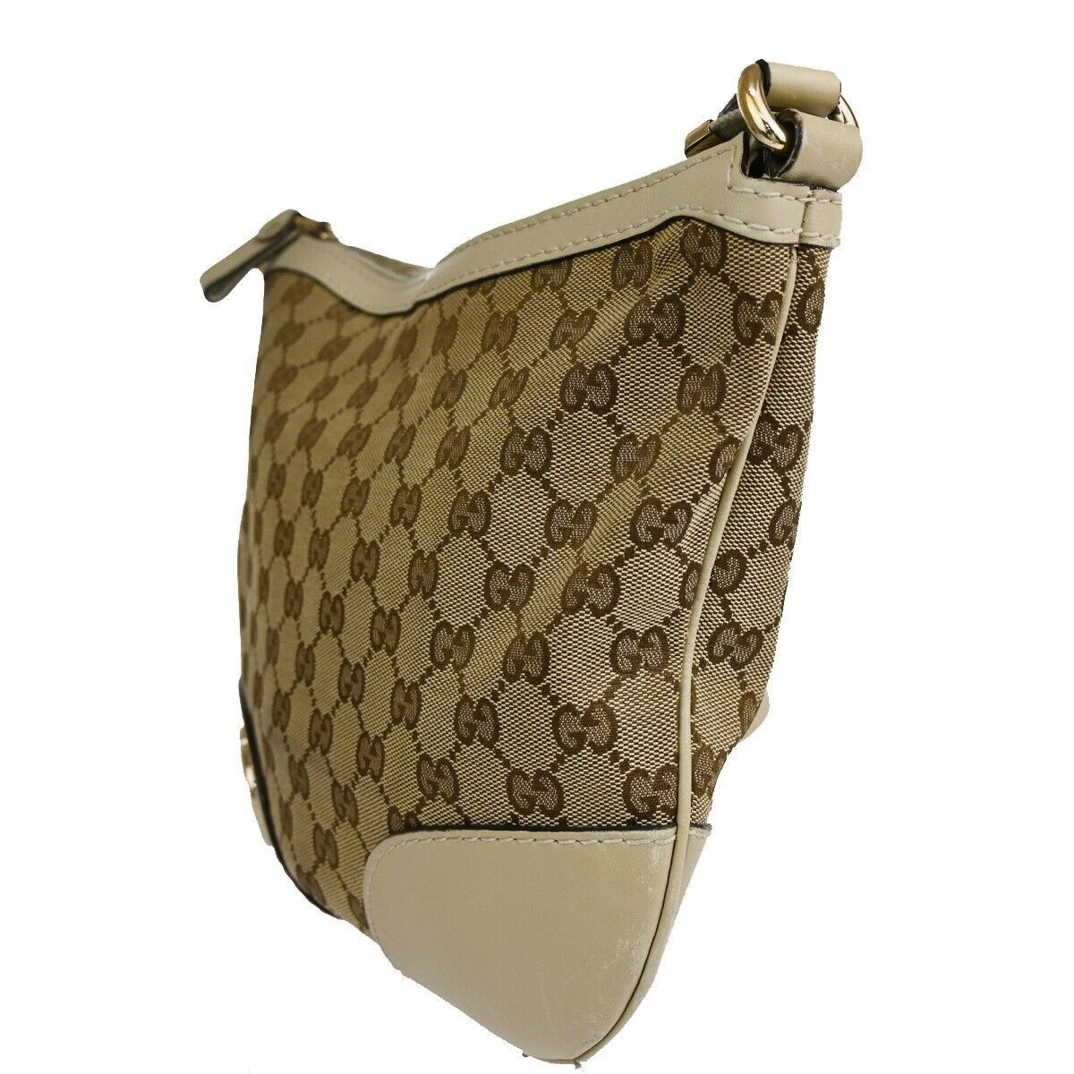 Gucci Gg Canvas Beige Canvas Shoulder Bag (Pre-Owned) Size ONE SIZE - 4 Thumbnail