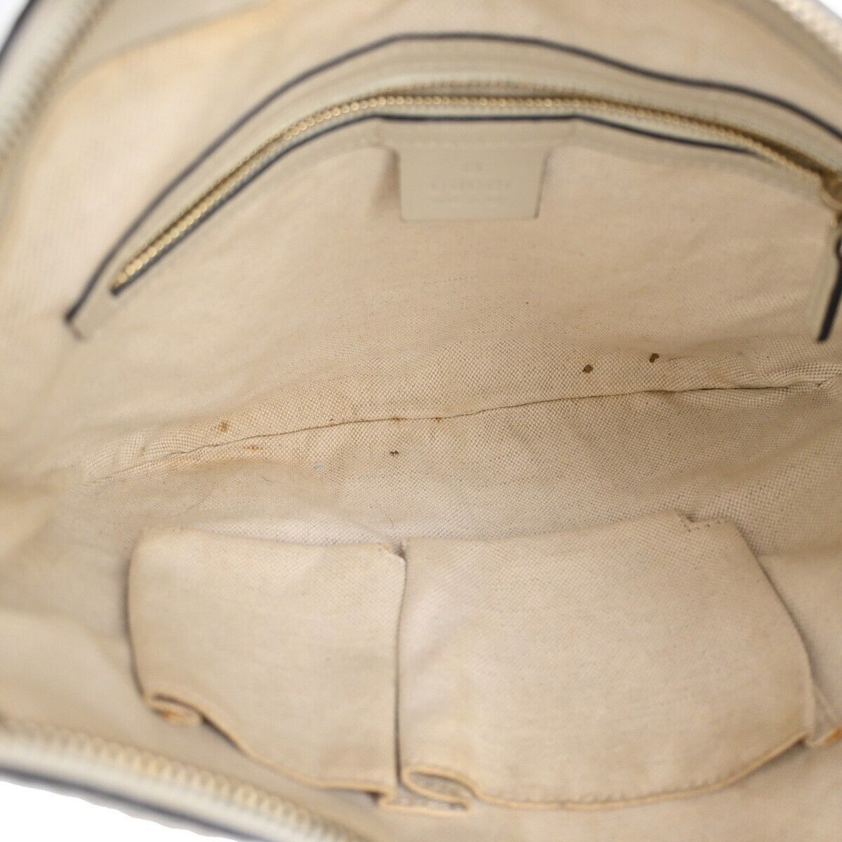Gucci Gg Canvas Beige Canvas Shoulder Bag (Pre-Owned) Size ONE SIZE - 10 Thumbnail