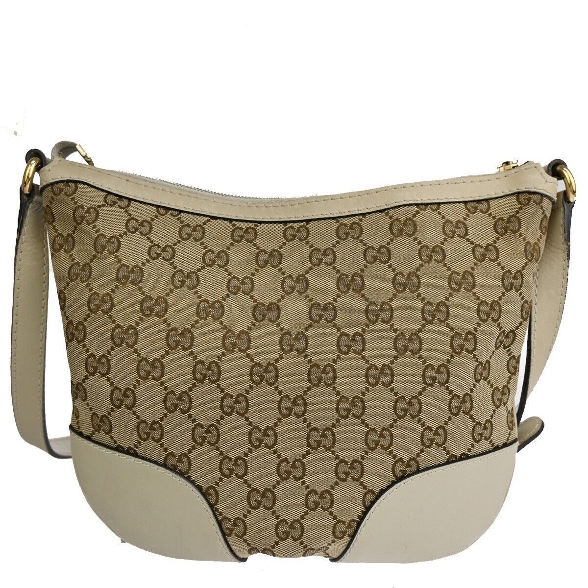 Gucci Gg Canvas Beige Canvas Shoulder Bag (Pre-Owned) Size ONE SIZE - 2 Thumbnail