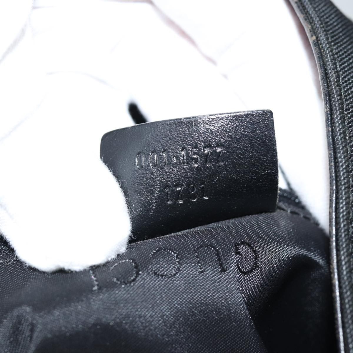 Gucci Bamboo Black Synthetic Shoulder Bag (Pre-Owned) Size ONE SIZE - 6 Thumbnail