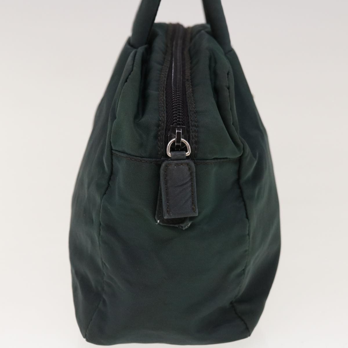 Prada Tessuto Green Synthetic Handbag (Pre-Owned) Size ONE SIZE - 11 Thumbnail