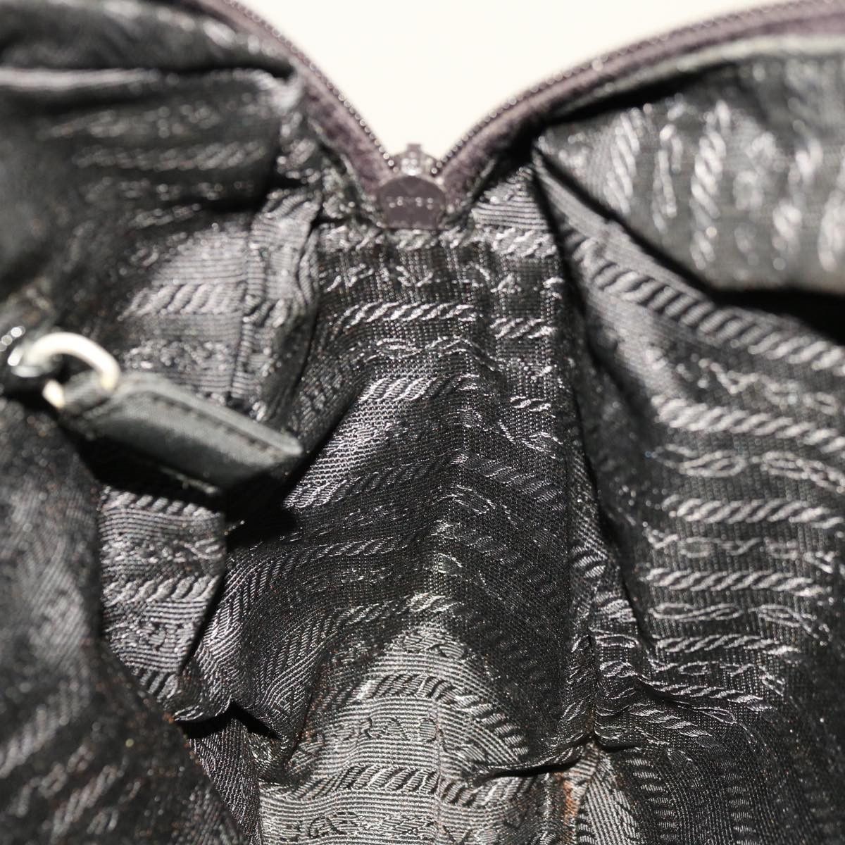Prada Tessuto Green Synthetic Handbag (Pre-Owned) Size ONE SIZE - 12 Thumbnail