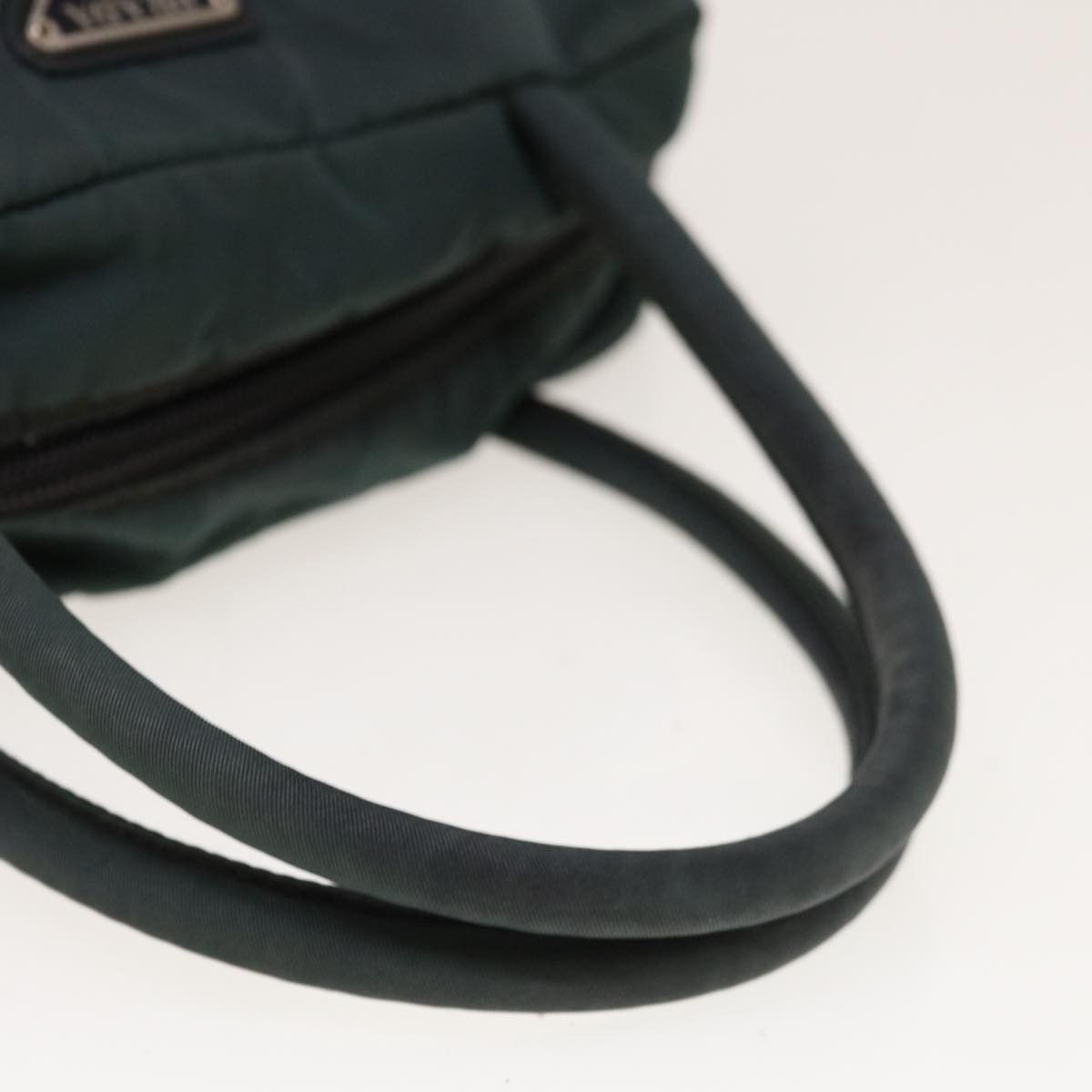 Prada Tessuto Green Synthetic Handbag (Pre-Owned) Size ONE SIZE - 14 Thumbnail