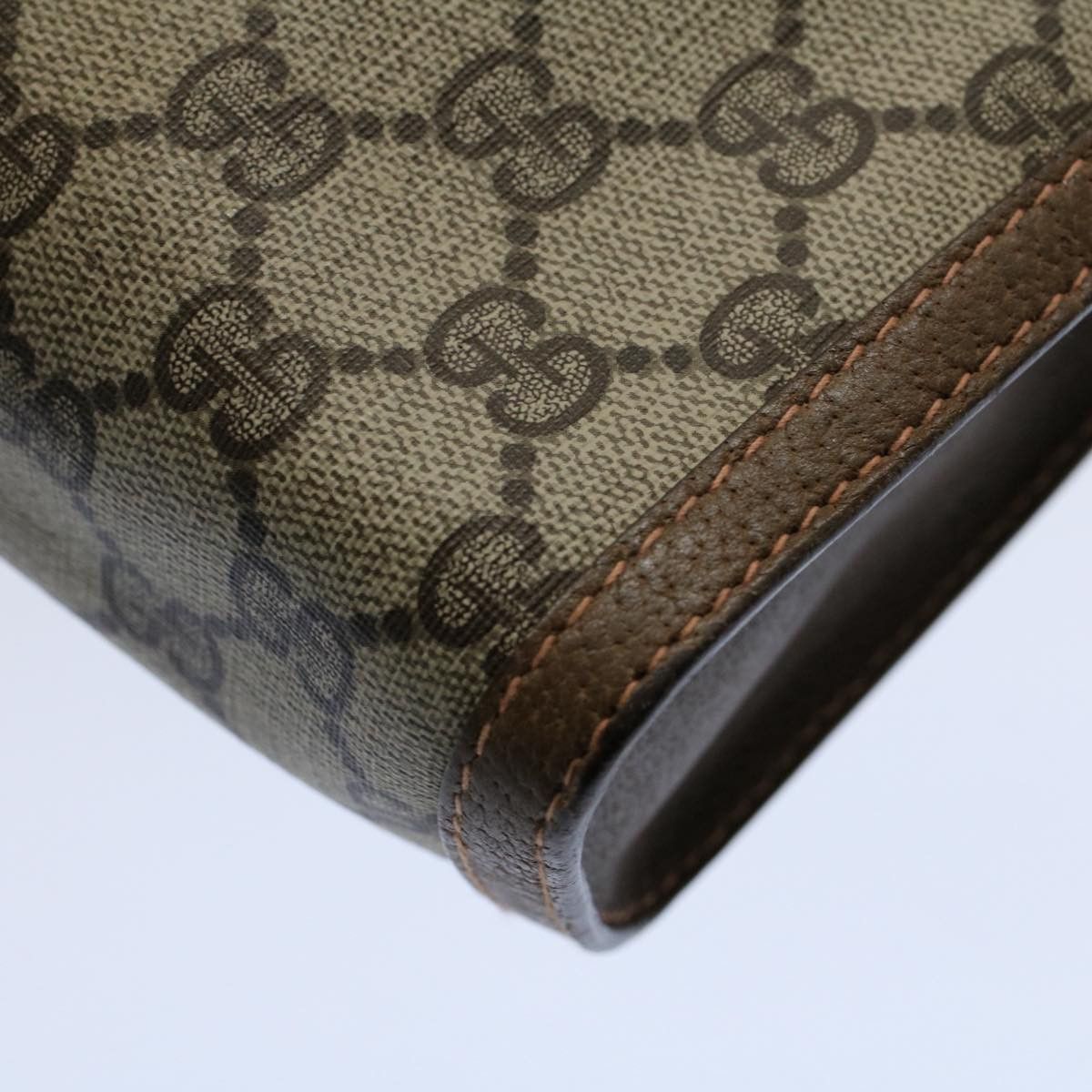 Gucci Gg Canvas Beige Canvas Clutch Bag (Pre-Owned) Size ONE SIZE - 13 Thumbnail