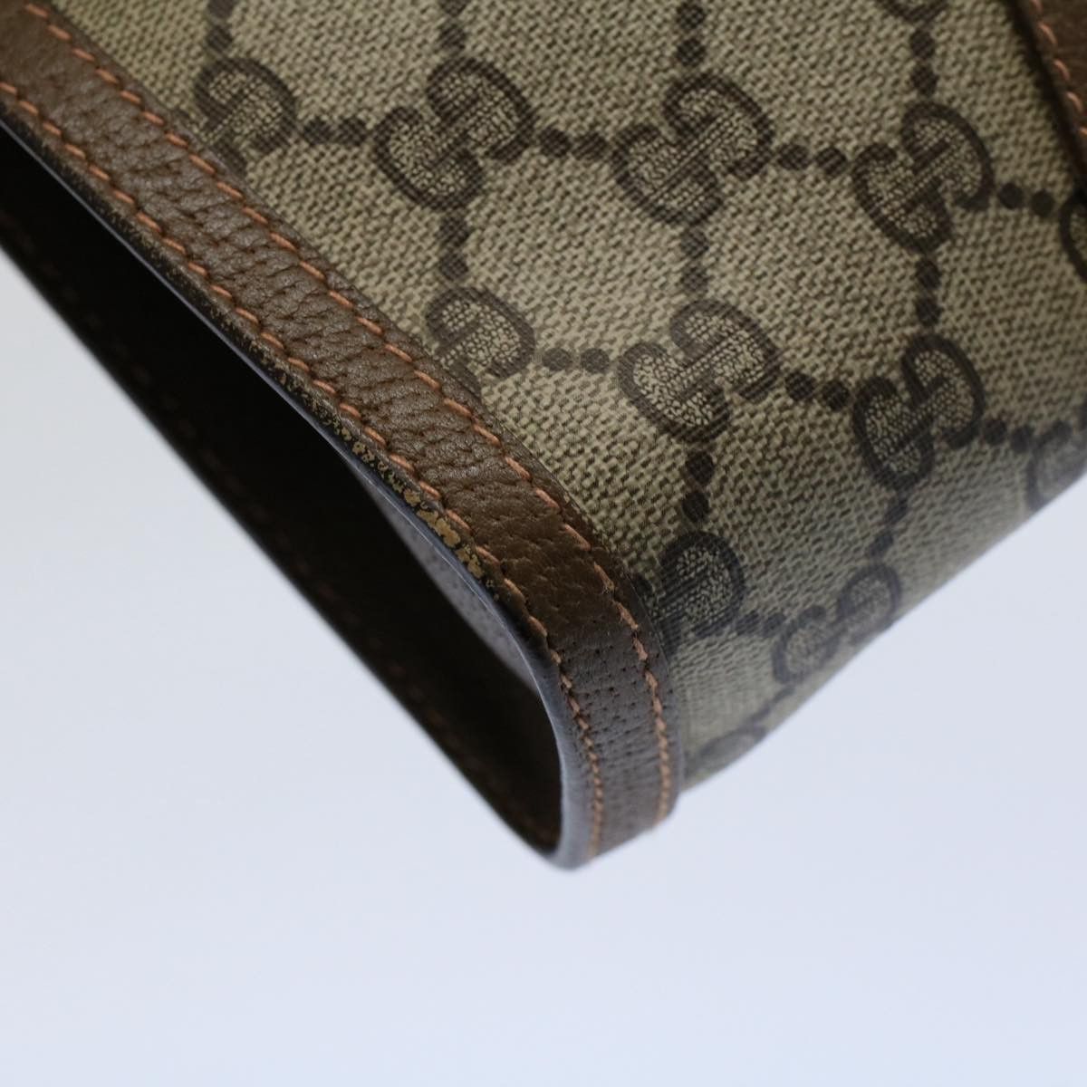 Gucci Gg Canvas Beige Canvas Clutch Bag (Pre-Owned) Size ONE SIZE - 12 Thumbnail