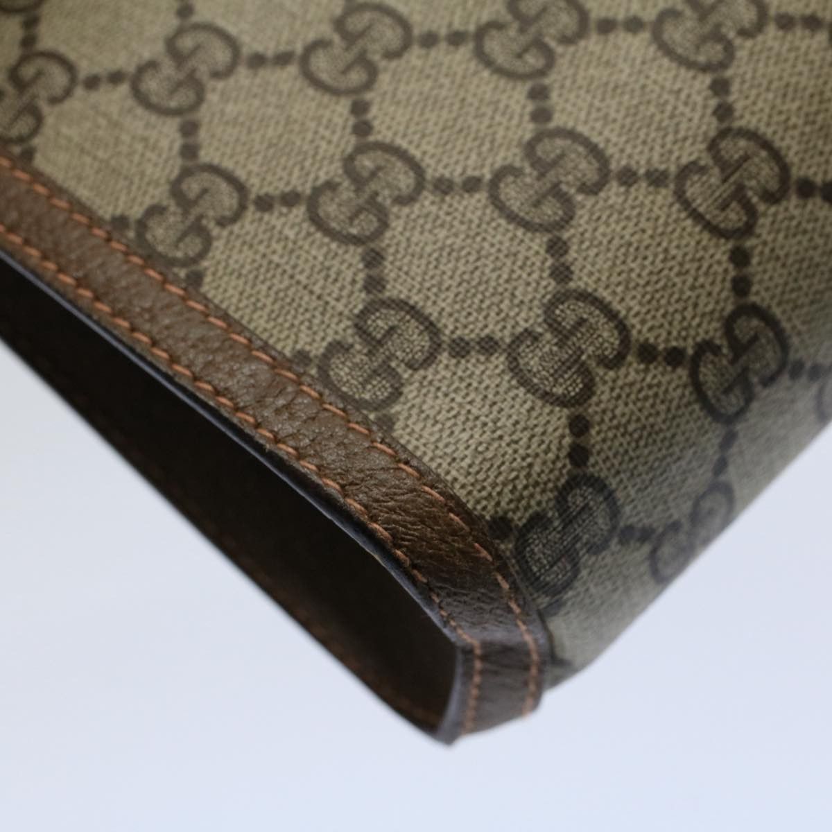 Gucci Gg Canvas Beige Canvas Clutch Bag (Pre-Owned) Size ONE SIZE - 14 Thumbnail