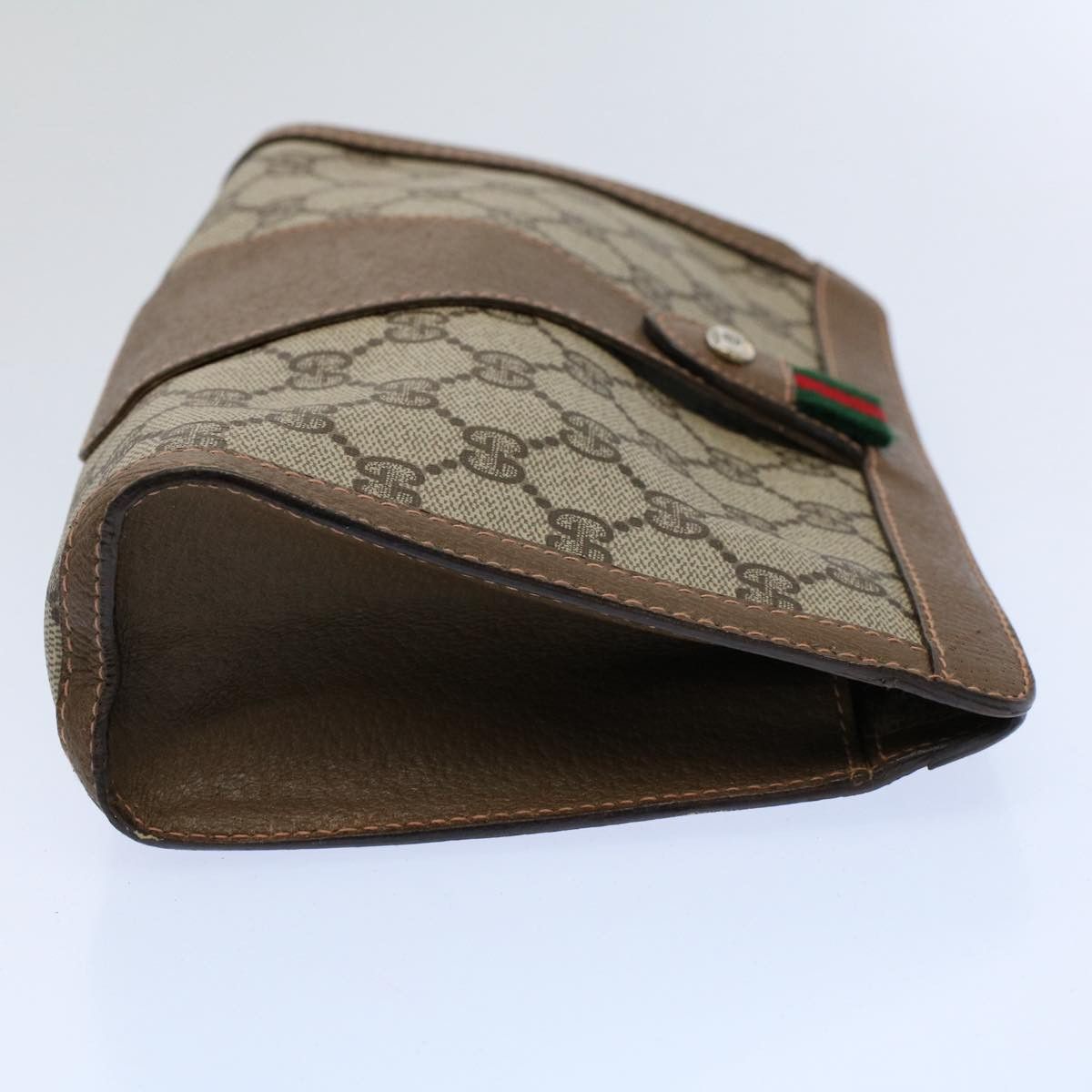 Gucci Gg Canvas Beige Canvas Clutch Bag (Pre-Owned) Size ONE SIZE - 10 Thumbnail