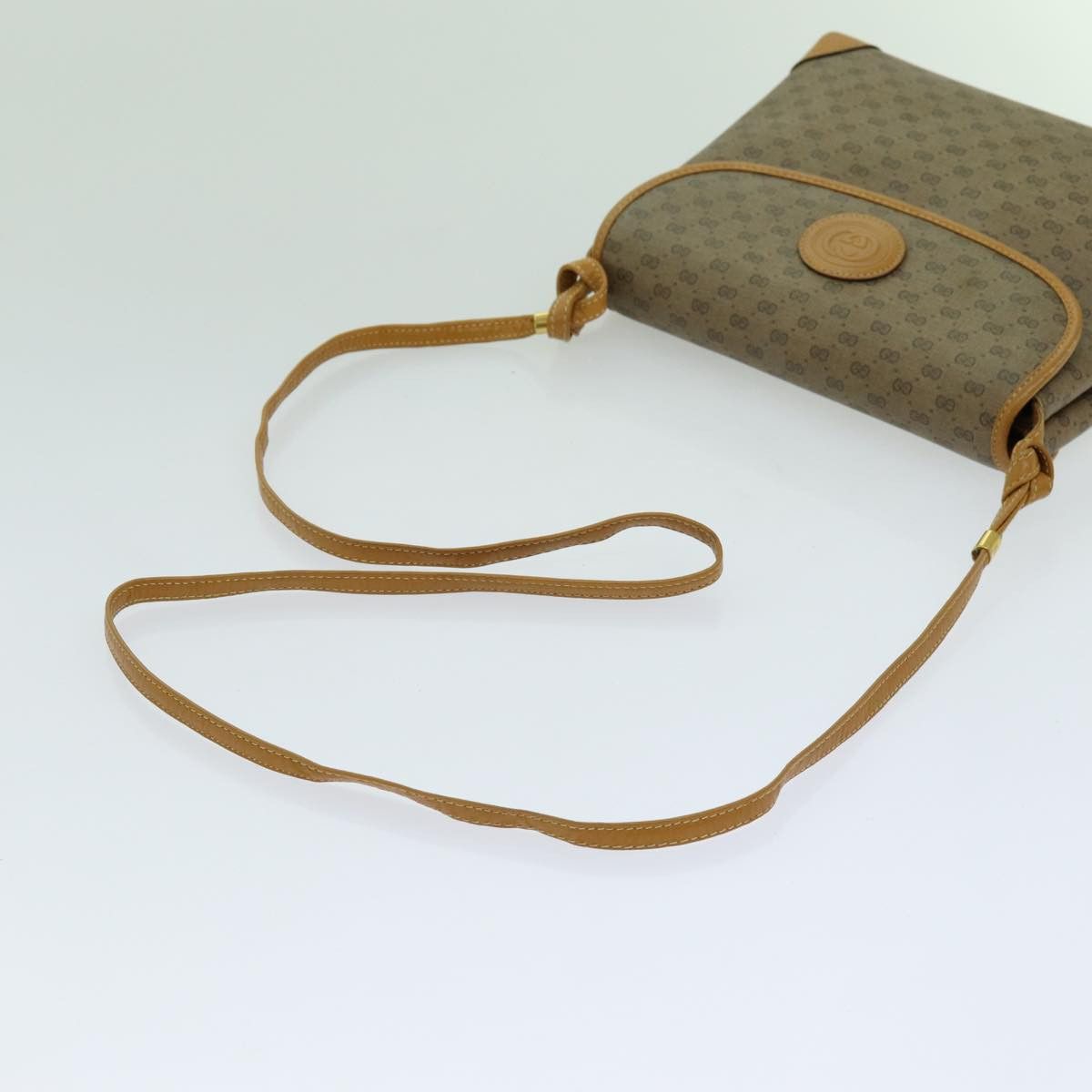 Gucci Gg Canvas Beige Canvas Shoulder Bag (Pre-Owned) Size ONE SIZE - 4 Thumbnail