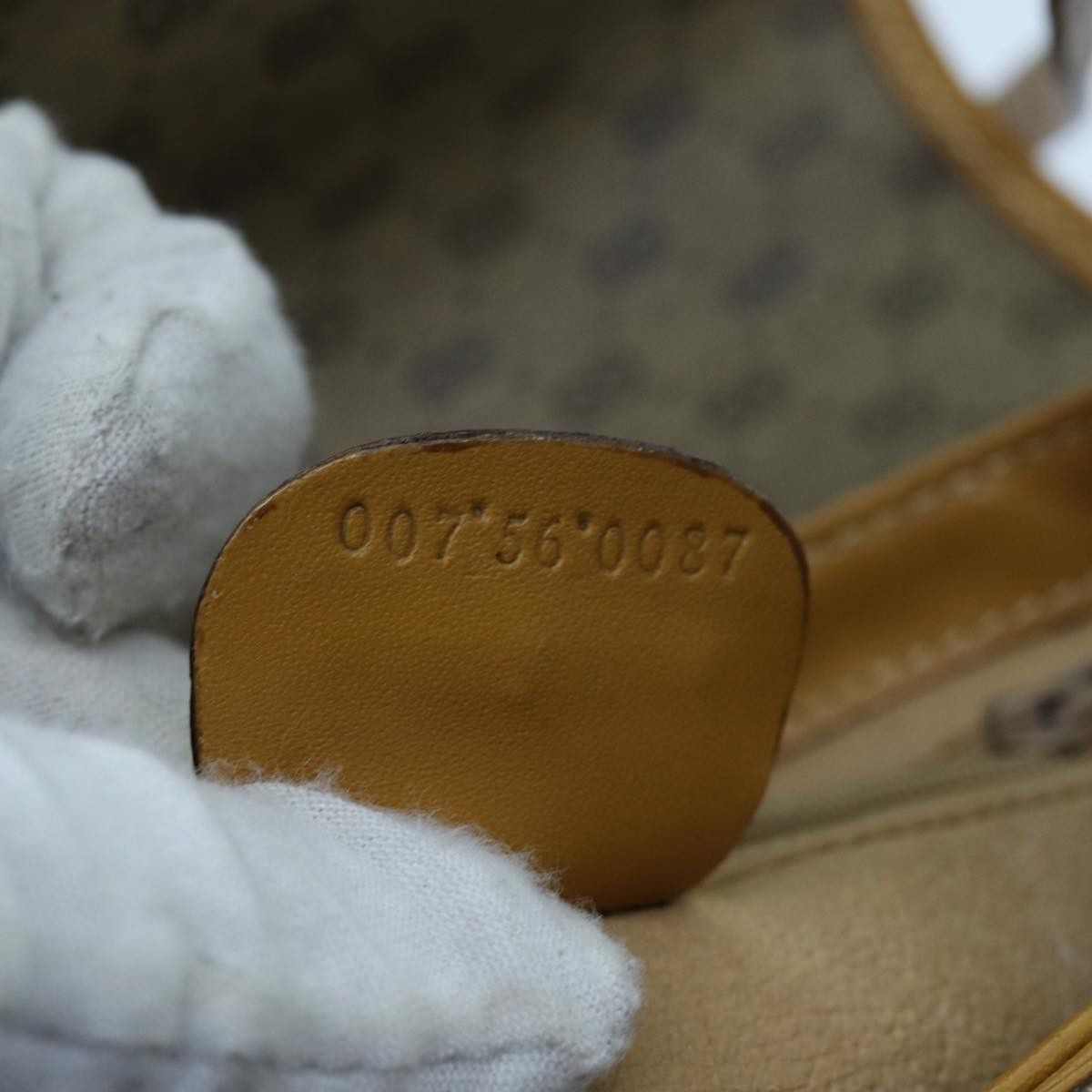 Gucci Gg Canvas Beige Canvas Shoulder Bag (Pre-Owned) Size ONE SIZE - 6 Thumbnail