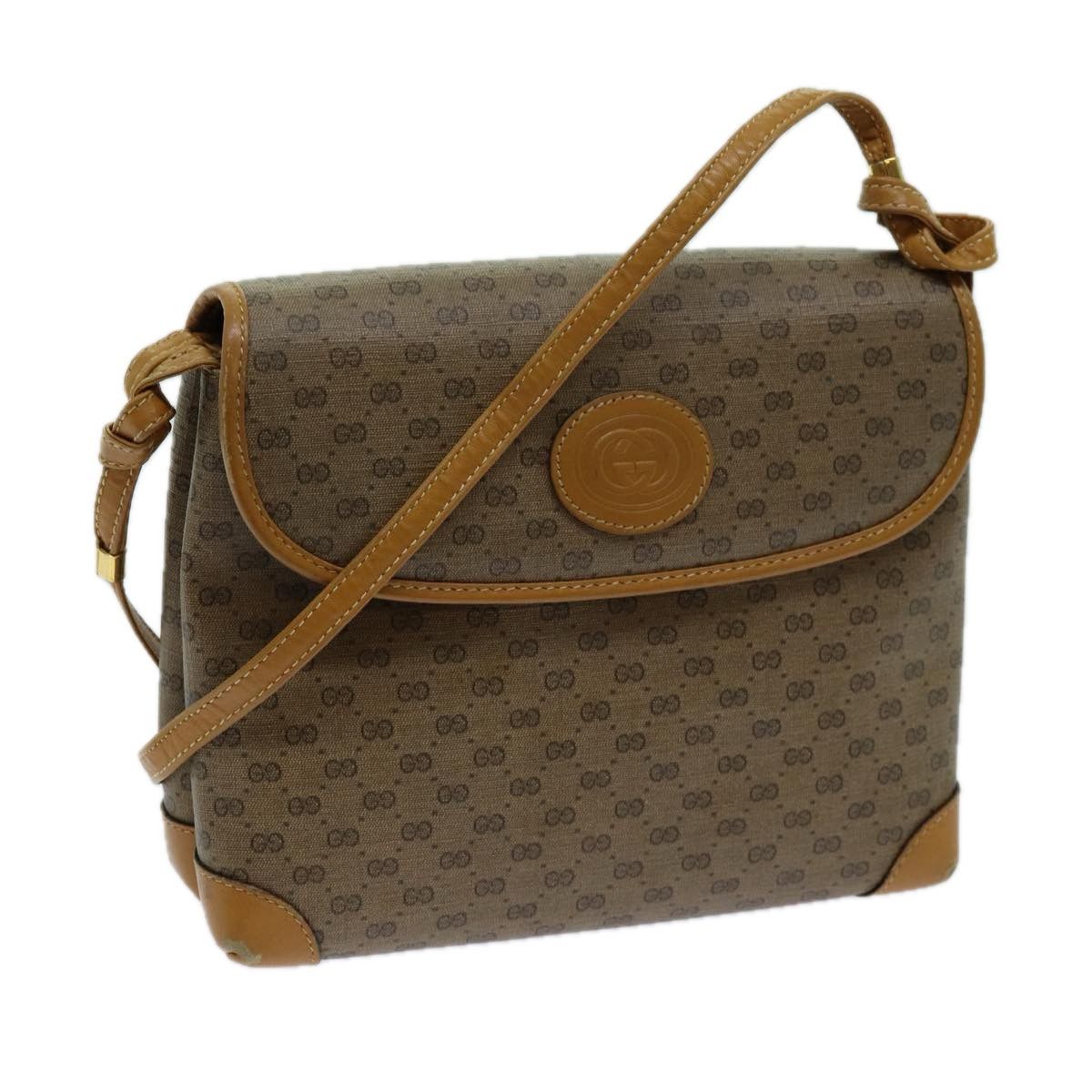 Gucci Gg Canvas Beige Canvas Shoulder Bag (Pre-Owned) Size ONE SIZE - 9 Thumbnail