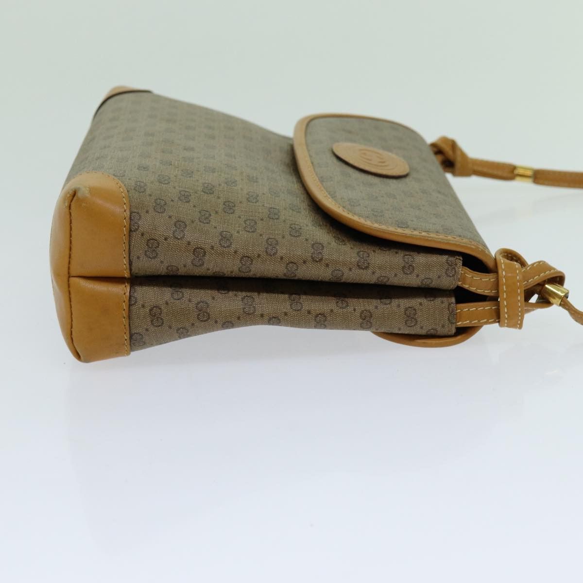Gucci Gg Canvas Beige Canvas Shoulder Bag (Pre-Owned) Size ONE SIZE - 10 Thumbnail