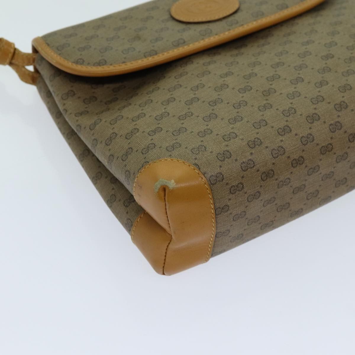Gucci Gg Canvas Beige Canvas Shoulder Bag (Pre-Owned) Size ONE SIZE - 14 Thumbnail