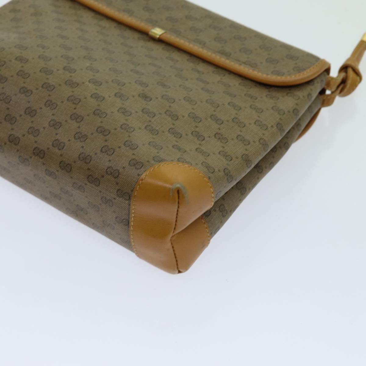 Gucci Gg Canvas Beige Canvas Shoulder Bag (Pre-Owned) Size ONE SIZE - 16 Thumbnail