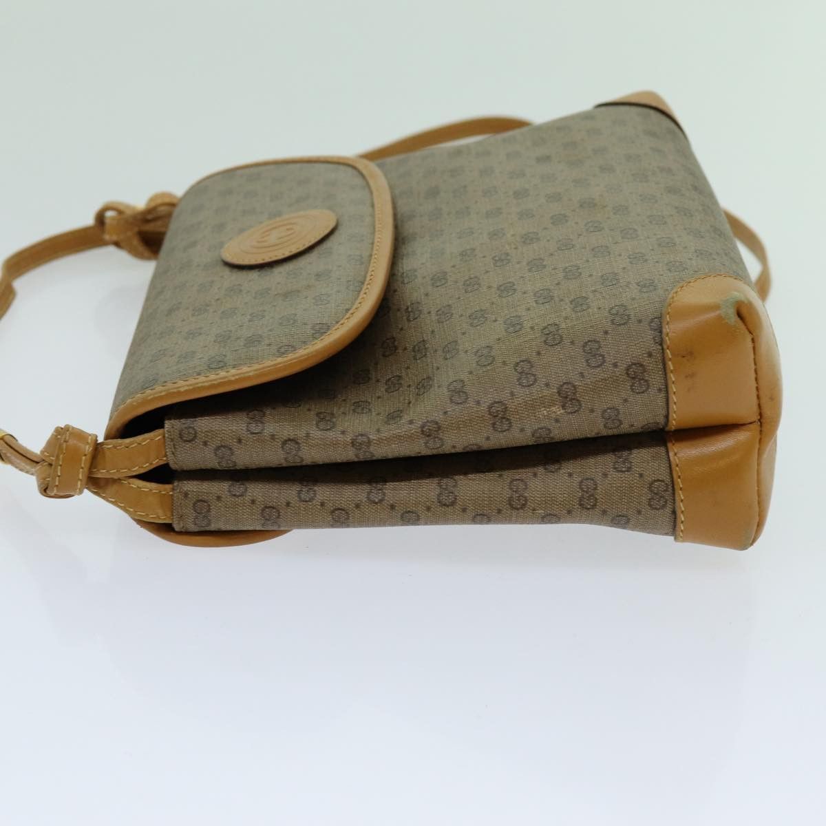 Gucci Gg Canvas Beige Canvas Shoulder Bag (Pre-Owned) Size ONE SIZE - 11 Thumbnail