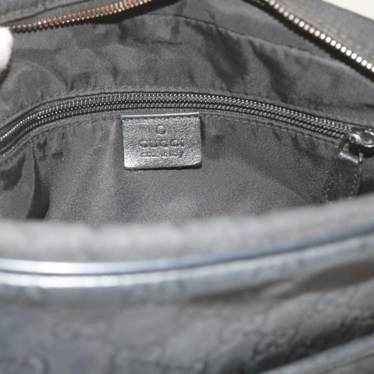 Gucci ssima Black Synthetic Shoulder Bag (Pre-Owned) Size ONE SIZE - 8 Thumbnail
