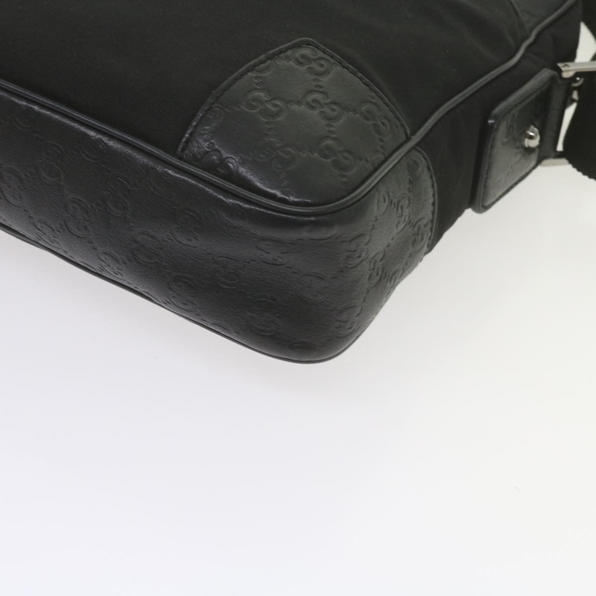 Gucci ssima Black Synthetic Shoulder Bag (Pre-Owned) Size ONE SIZE - 13 Thumbnail
