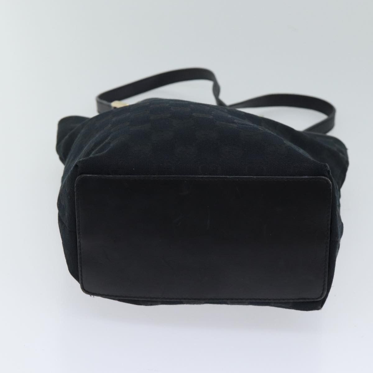 Gucci Gg Canvas Black Canvas Tote Bag (Pre-Owned) Size ONE SIZE - 3 Thumbnail