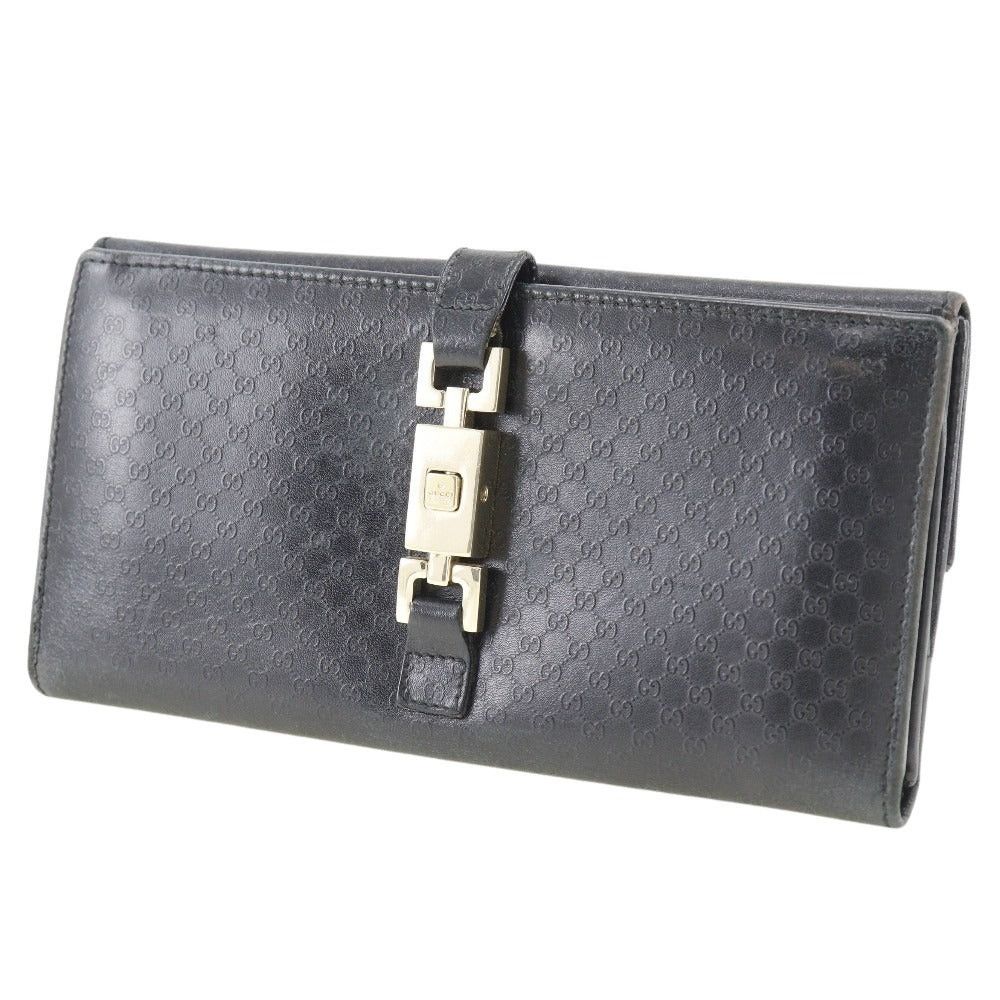 Gucci Jackie Black Leather Wallet (Pre-Owned) Size ONE SIZE - 7 Thumbnail