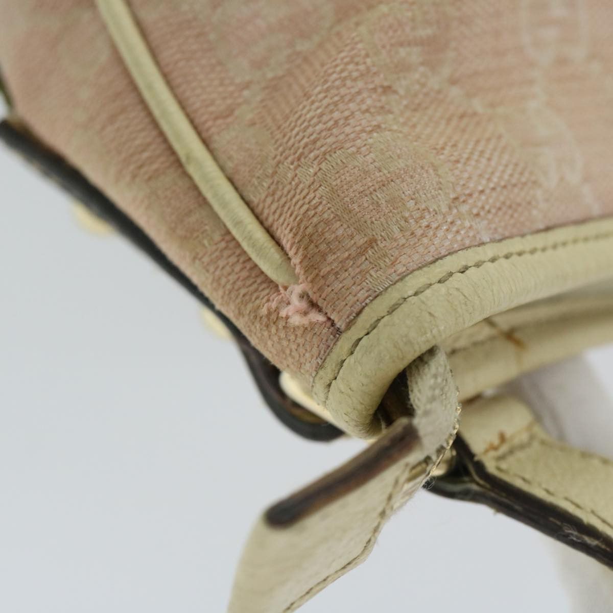 Gucci Pink Canvas Shoulder Bag (Pre-Owned) Size ONE SIZE - 12 Thumbnail