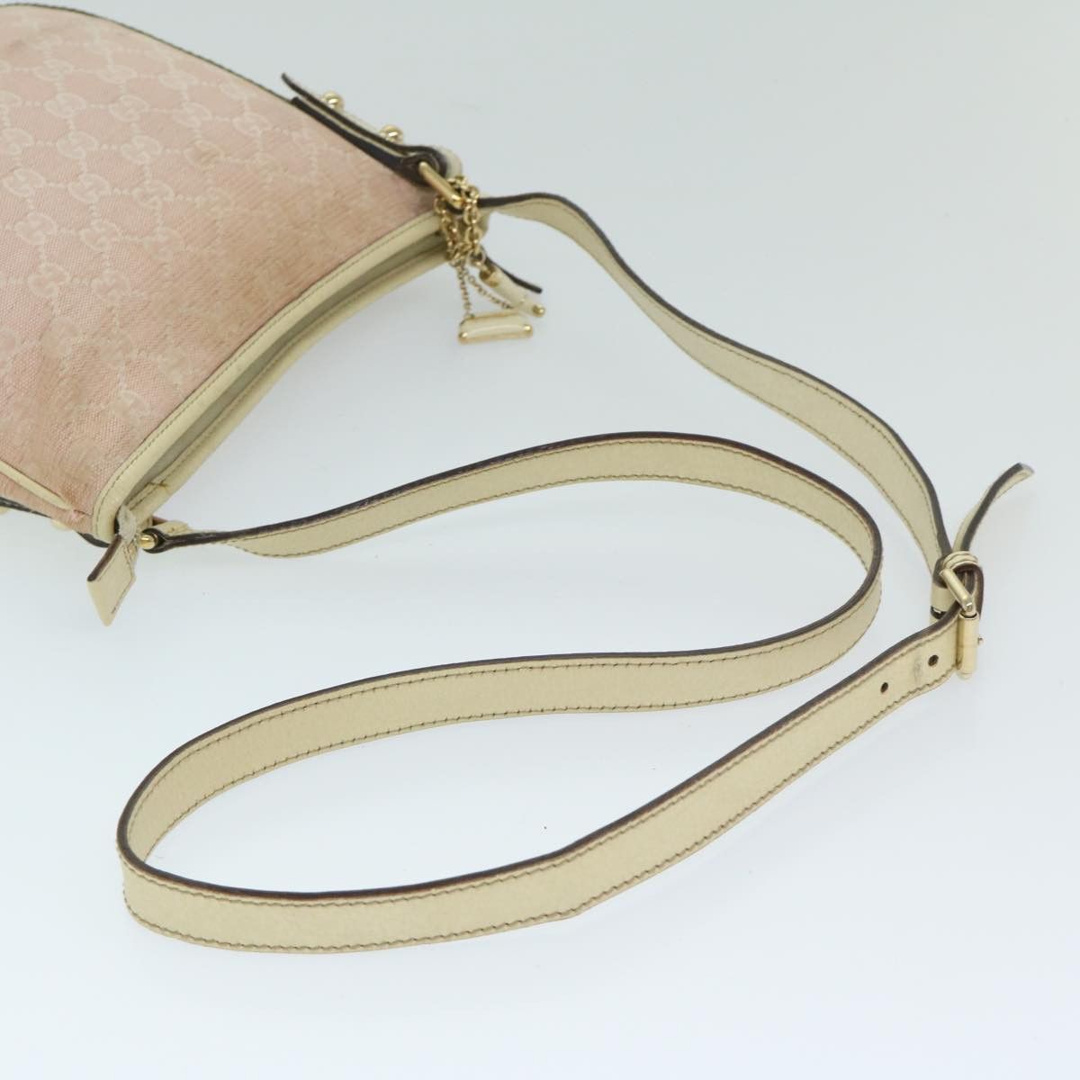 Gucci Pink Canvas Shoulder Bag (Pre-Owned) Size ONE SIZE - 13 Thumbnail