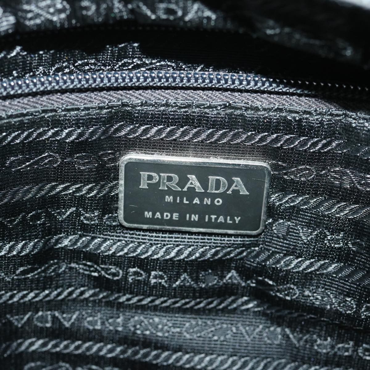 Prada Tessuto Green Synthetic Tote Bag (Pre-Owned) Size ONE SIZE - 7 Thumbnail