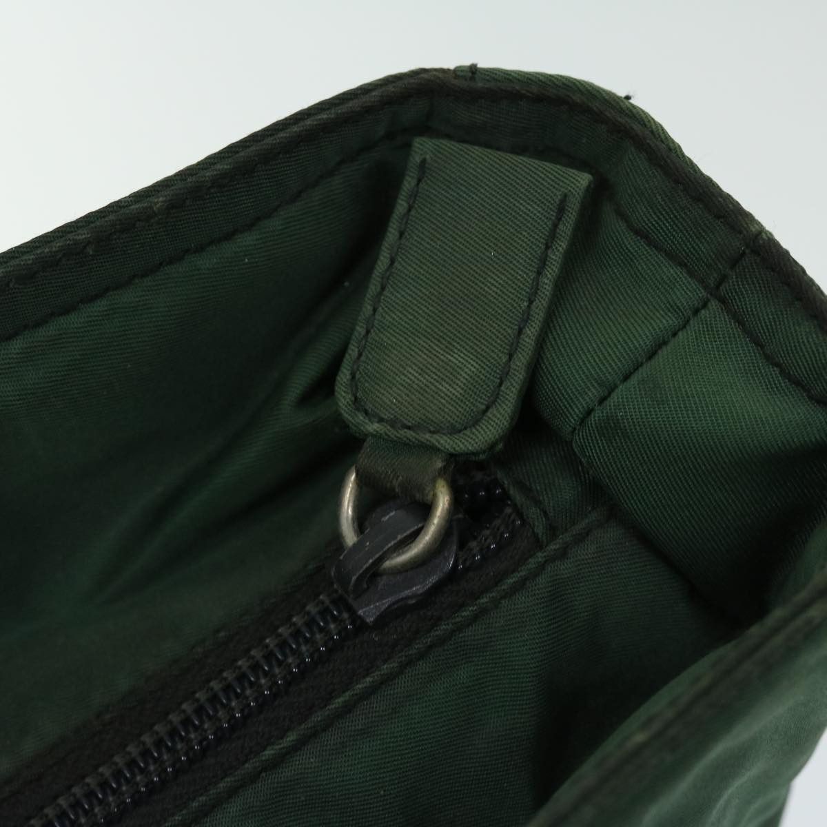 Prada Tessuto Green Synthetic Tote Bag (Pre-Owned) Size ONE SIZE - 19 Thumbnail