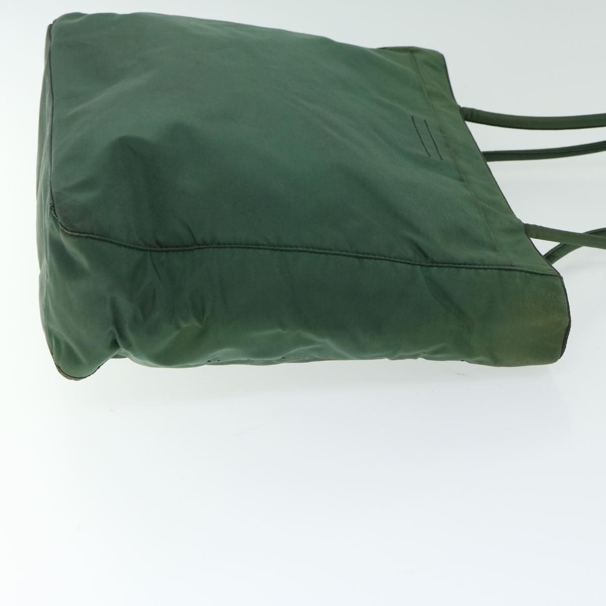 Prada Tessuto Green Synthetic Tote Bag (Pre-Owned) Size ONE SIZE - 4 Thumbnail