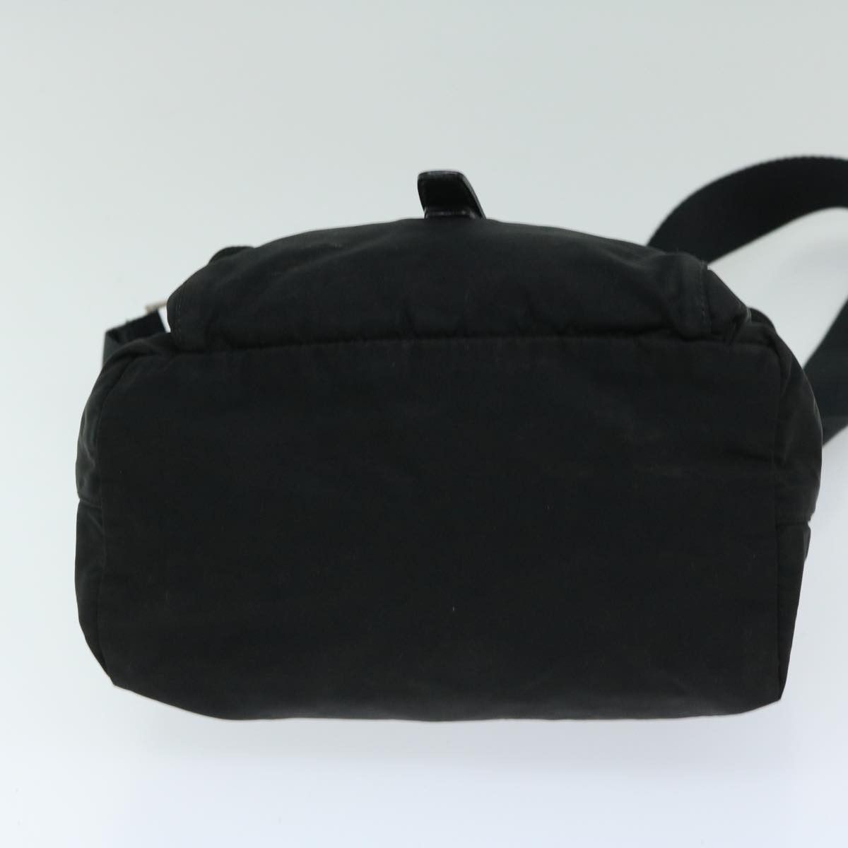 Prada Tessuto Black Canvas Shoulder Bag (Pre-Owned) Size ONE SIZE - 3 Thumbnail