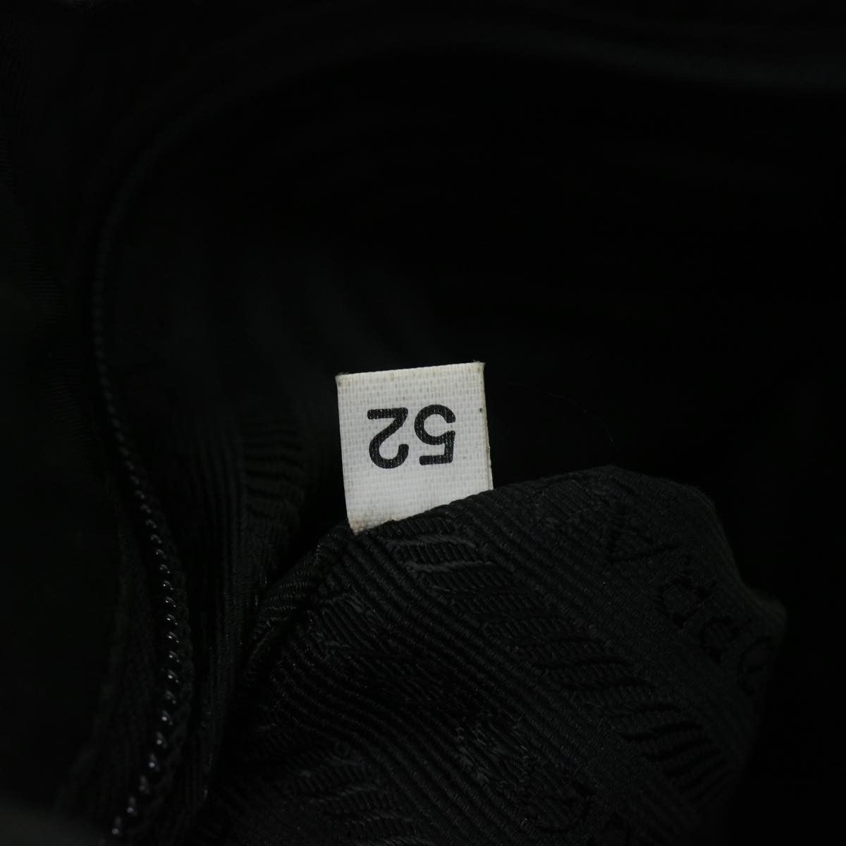 Prada Tessuto Black Canvas Shoulder Bag (Pre-Owned) Size ONE SIZE - 6 Thumbnail