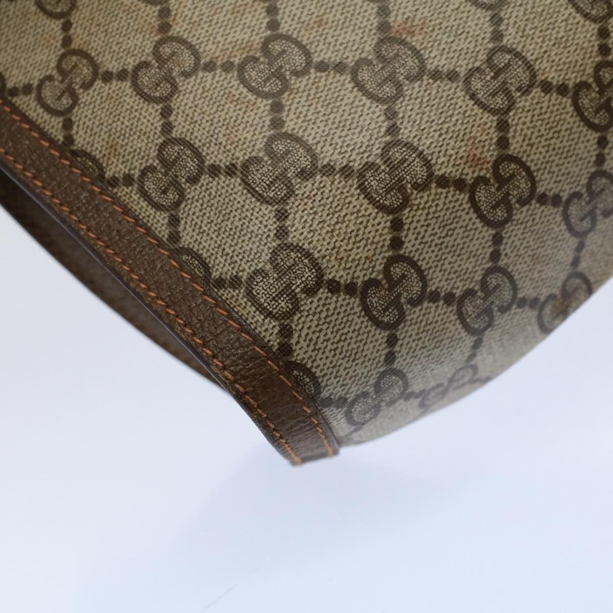 Gucci Ophidia Brown Canvas Clutch Bag (Pre-Owned) Size ONE SIZE - 9 Thumbnail