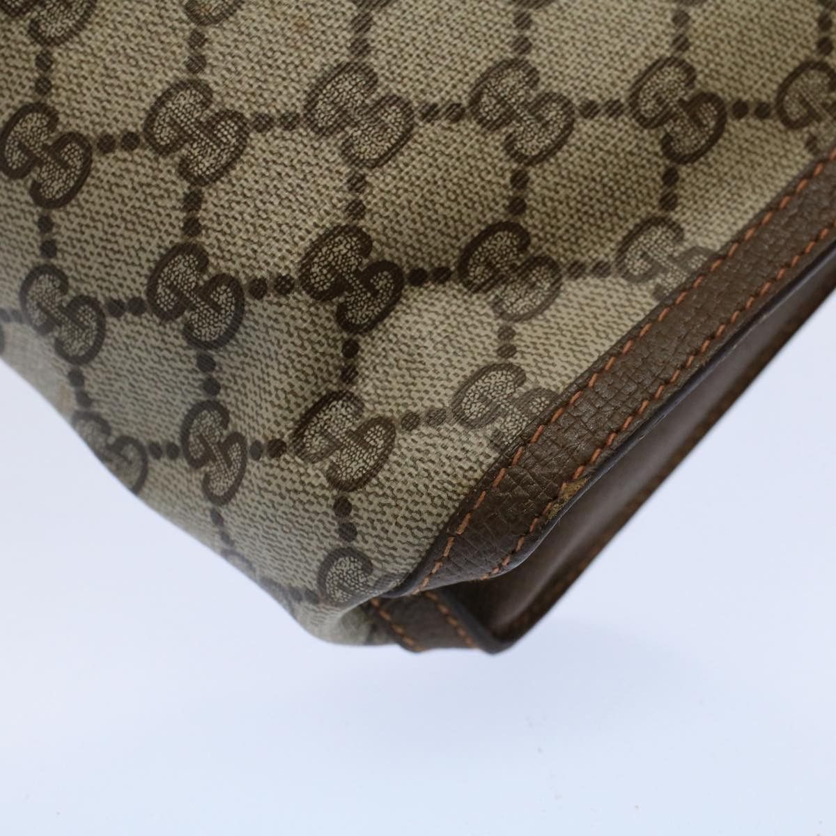 Gucci Ophidia Brown Canvas Clutch Bag (Pre-Owned) Size ONE SIZE - 14 Thumbnail