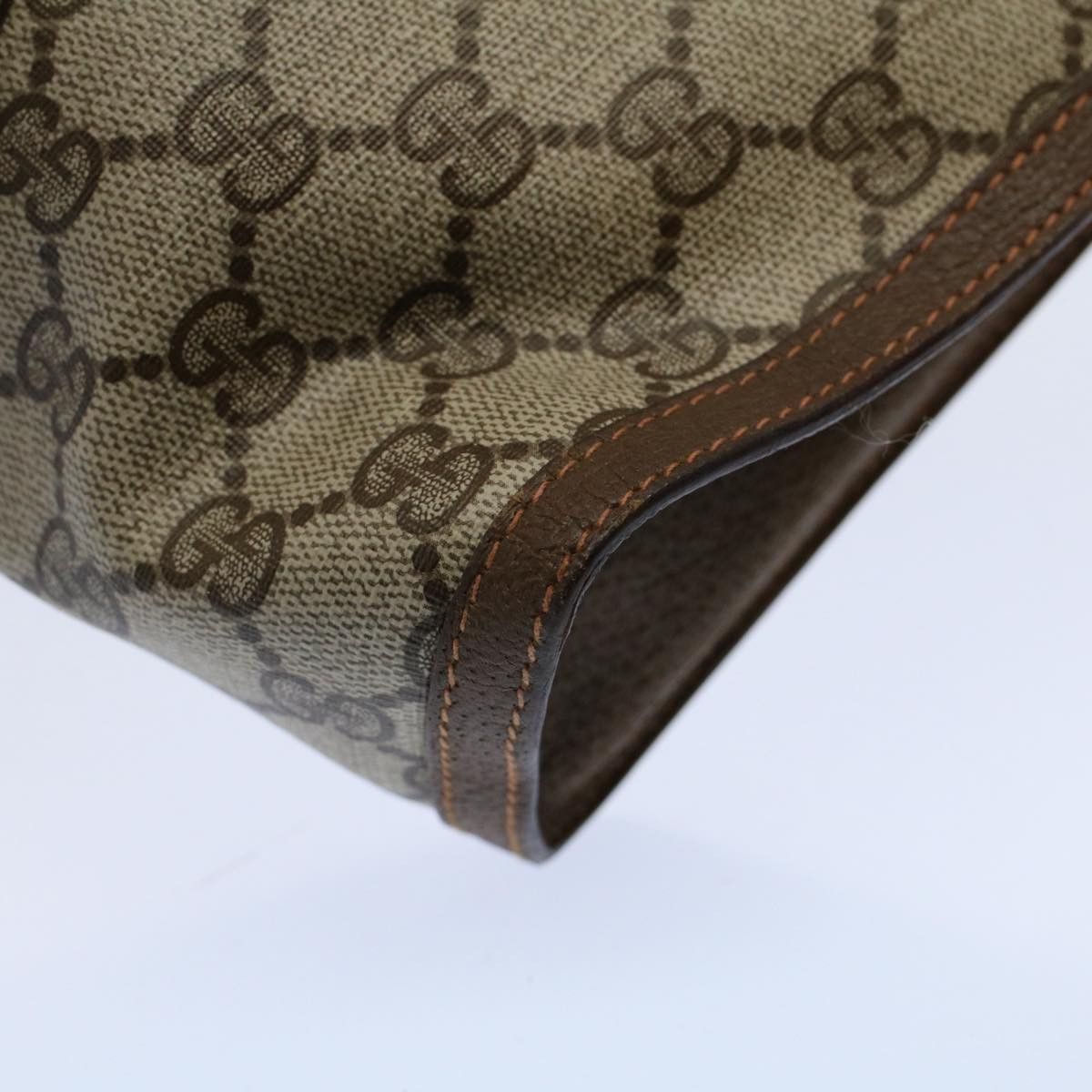 Gucci Ophidia Brown Canvas Clutch Bag (Pre-Owned) Size ONE SIZE - 8 Thumbnail