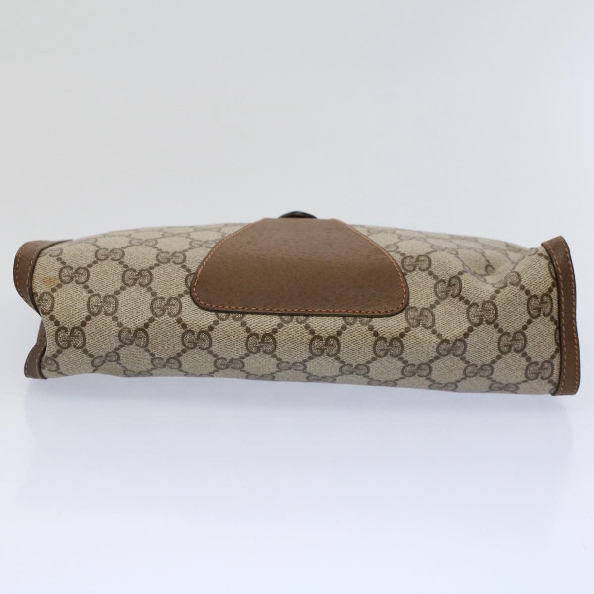 Gucci Ophidia Brown Canvas Clutch Bag (Pre-Owned) Size ONE SIZE - 3 Thumbnail