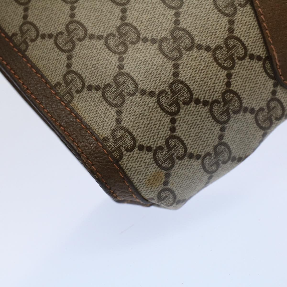 Gucci Ophidia Brown Canvas Clutch Bag (Pre-Owned) Size ONE SIZE - 13 Thumbnail