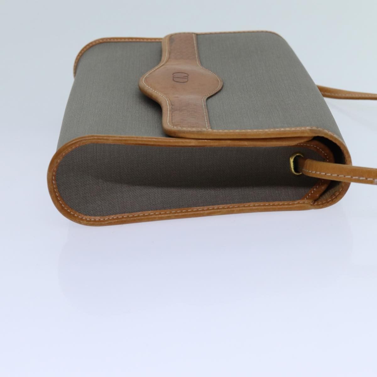Dior Grey Leather Shoulder Bag (Pre-Owned) Size ONE SIZE - 8 Thumbnail