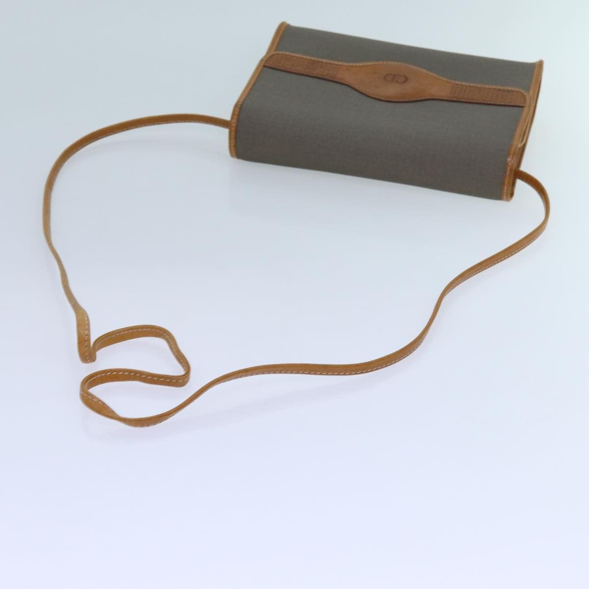 Dior Grey Leather Shoulder Bag (Pre-Owned) Size ONE SIZE - 4 Thumbnail
