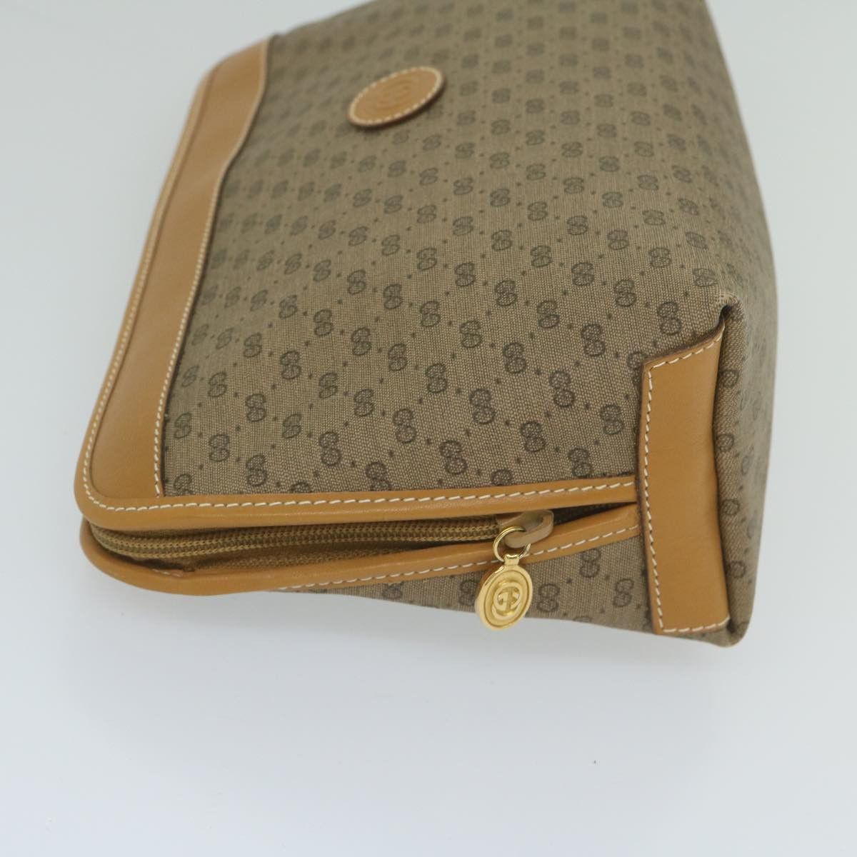 Gucci Beige Canvas Clutch Bag (Pre-Owned) Size ONE SIZE - 13 Thumbnail